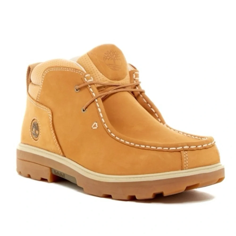 NWOT‎ Timberland Moe Toe Chukka Boots Children Boys Size 3.5